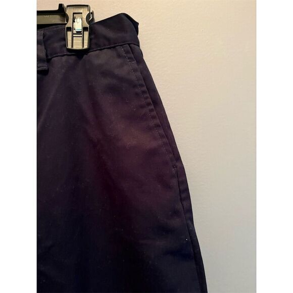 Karen Scott Women's Petite Petite Size 14P Blue Flat Front Casual Pants - Picture 3 of 10